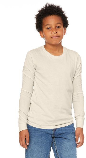Bella + Canvas Youth Jersey Long-Sleeve T-Shirt